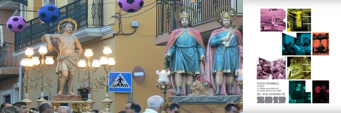 Fiestas honor Sagrado Corazon Jesus Benimeli Marina Alta
