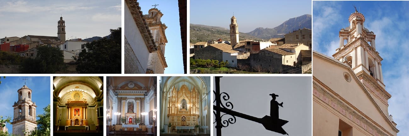 Patrimonio Iglesia Miguel Archangel Benissili Vall Gallinera MarinaAlta